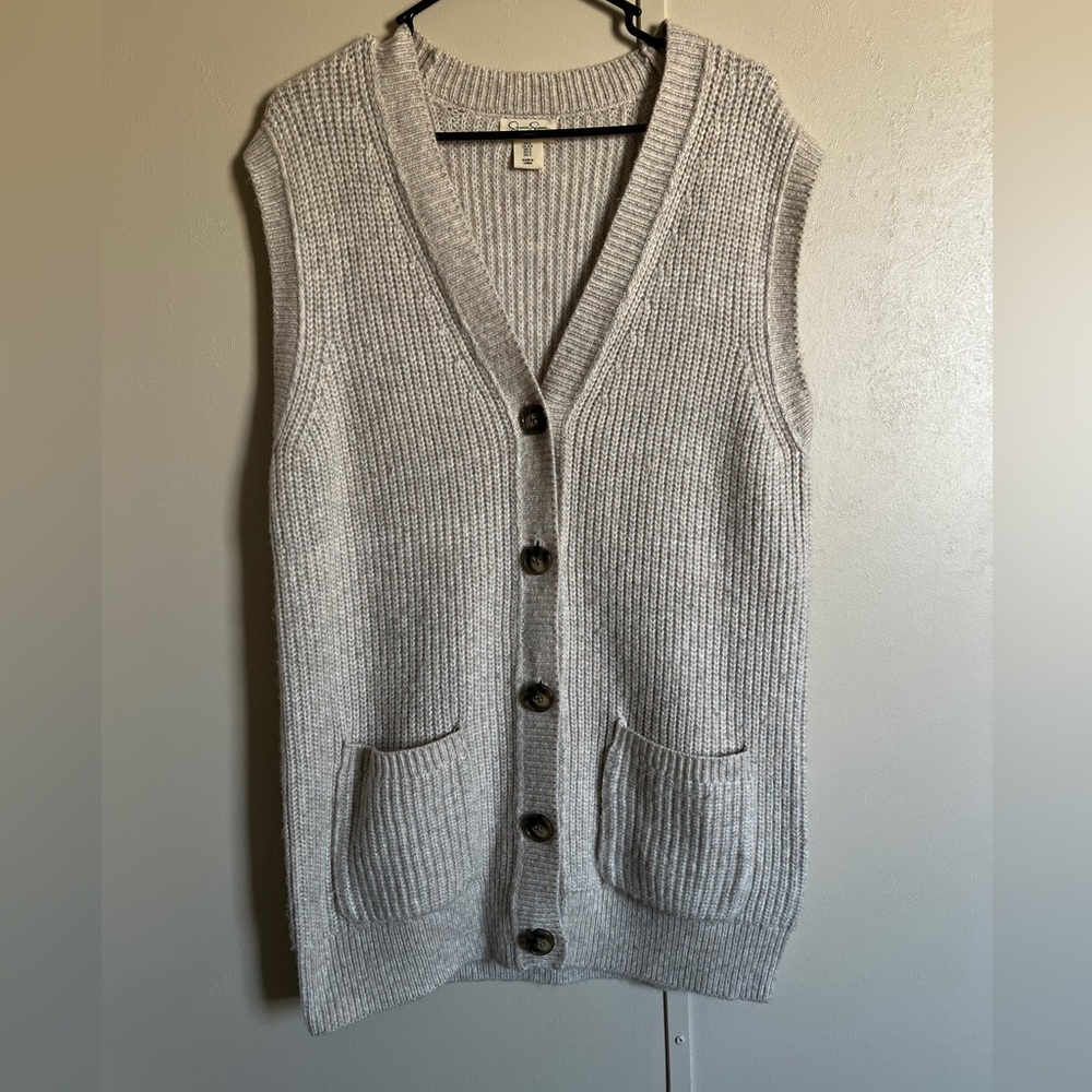 Jessica Simpson- Wool long cardigan